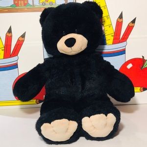 Build A Bear Black Bear Plush Stiffed Animal